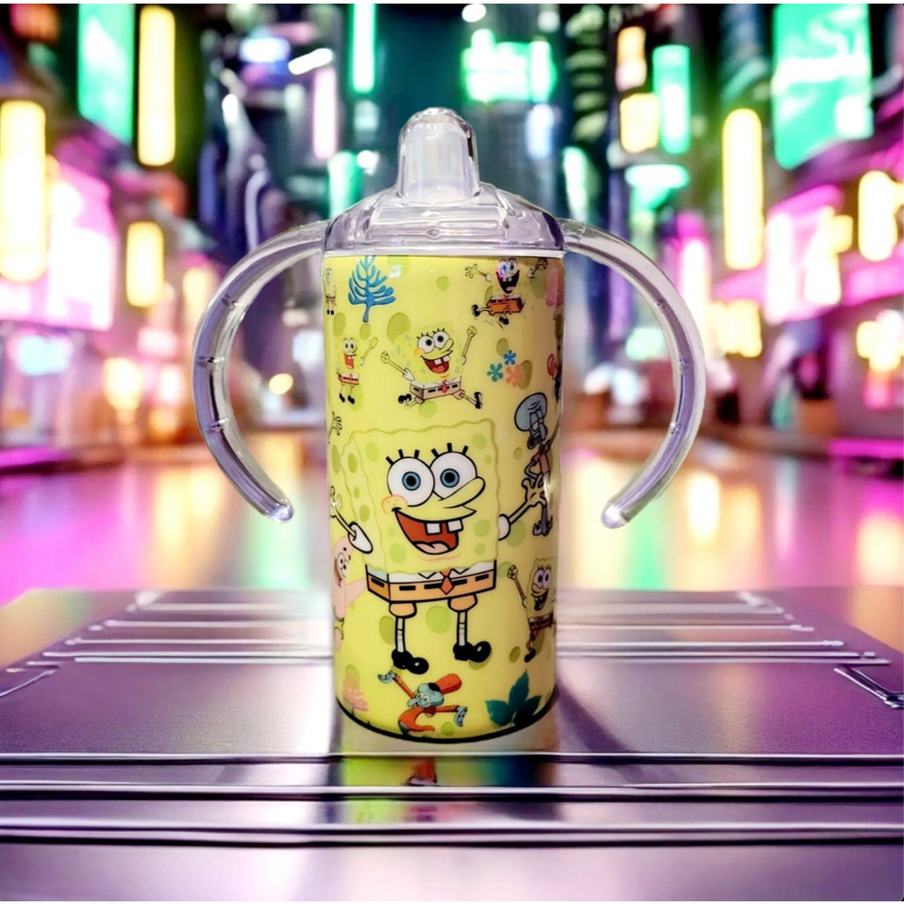 Kids 12oz SpongeBob sippy/tumbler